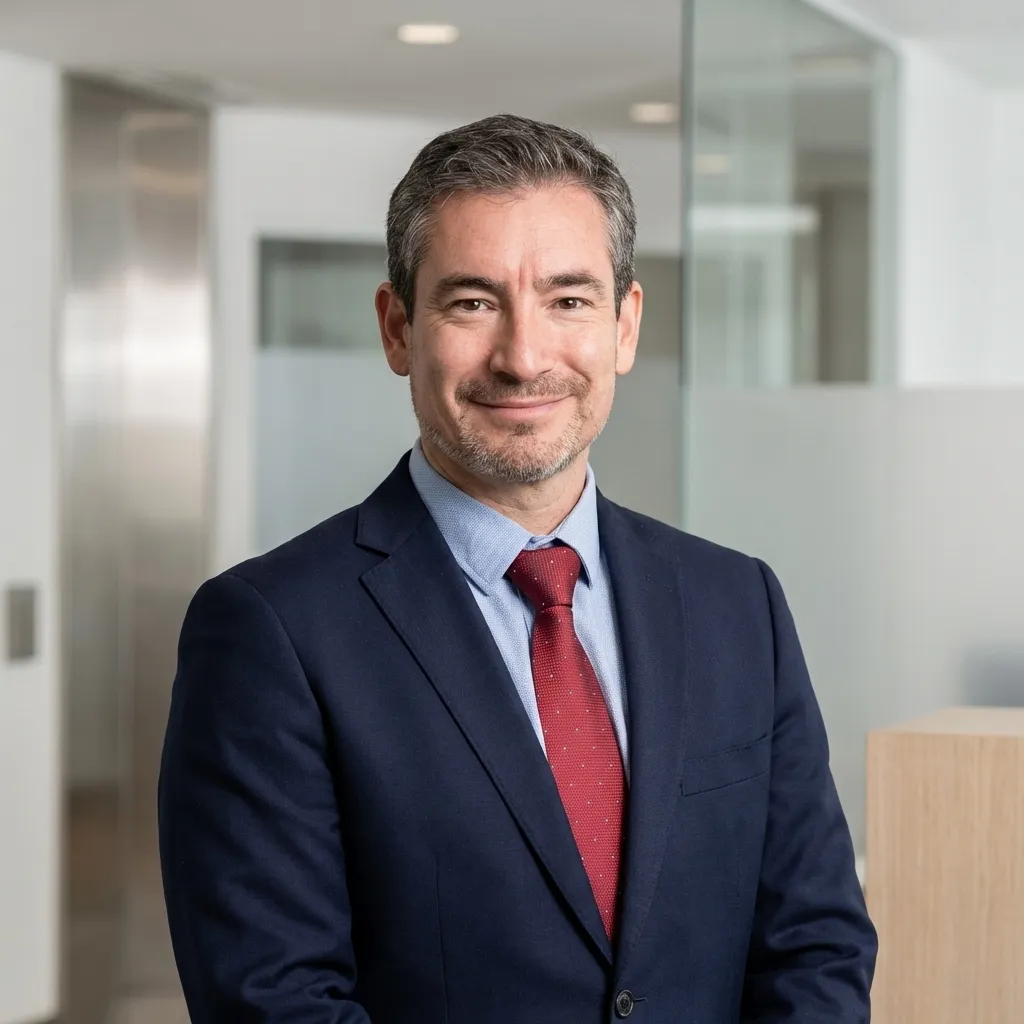 Retrato de Jorge Rueda Vache, CEO de IAxioma